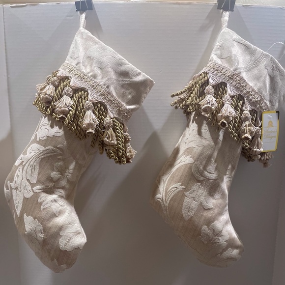 Elegant Christmas stockings. - Picture 1 of 4